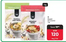 Makro m Muesli offer