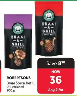 Makro ROBERTSONS Braai Spice Refill offer