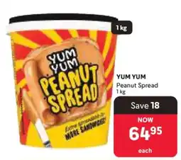 Makro YUM YUM Peanut Spread offer