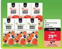 Makro 100% Fruit Juice Blend offer