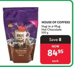 Makro HOUSE OF COFFEES Hug-in a-Mug Hot Chocolate offer