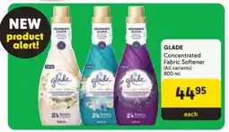 Makro GLADE Concentrated Fabric Softener offer