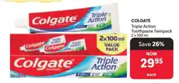 Makro Colgate Triple Action Toothpaste Twinpack offer