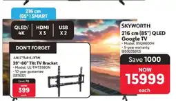 Makro SKYWORTH 216 cm (85”) QLED Google TV offer
