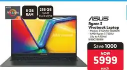 Makro ASUS Ryzen 3 Vivobook Laptop offer