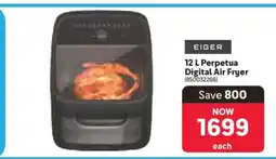 Makro Eiger 12 L Perpetua Digital Air Fryer offer