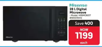 Makro Hisense 28 L Digital Microwave offer