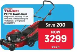 Makro Hyper Tough Petrol Lawnmower offer