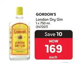 Makro Gordon's London Dry Gin offer