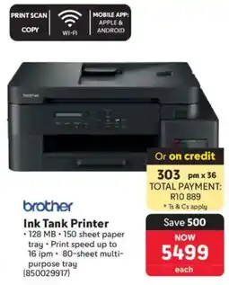 Makro Brother Ink Tank Printer offer