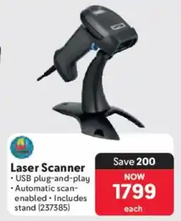Makro Laser Scanner offer