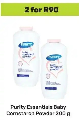 Game Purity Essentials Baby Cornstarch Powder 200 g offer