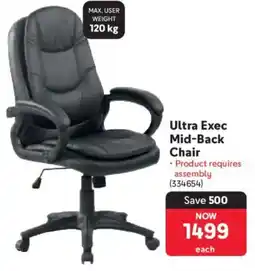Makro Ultra Exec Mid-Back Chair offer