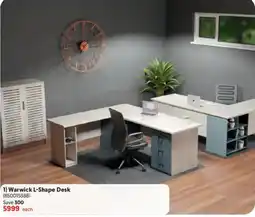 Makro Warwick L-Shape Desk offer