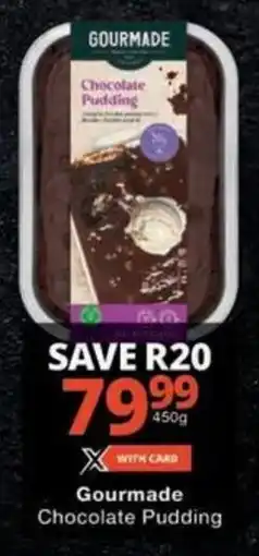 Checkers Gourmade Chocolate Pudding offer
