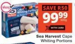 Checkers Sea Harvest Cape Whiting Portions offer