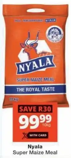 Checkers Nyala Super Maize Meal offer