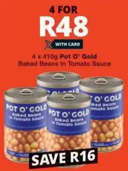 Checkers Pot O' Gold Baked Beans In Tomato Sauce offer