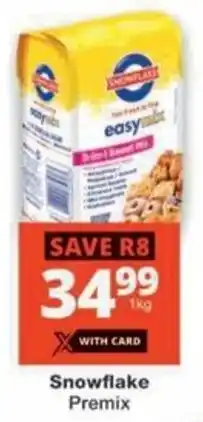 Checkers Snowflake Premix offer