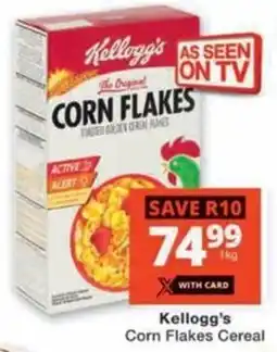 Checkers Kellogg's Corn Flakes Cereal offer