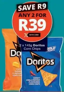 Checkers Doritos Corn Chips offer