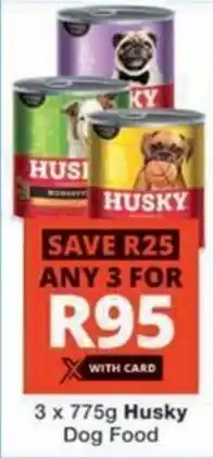 Checkers Husky Dog Food offer
