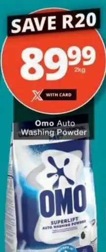 Checkers Omo Auto Washing Powder offer