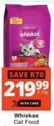 Checkers Whiskas Cat Food offer