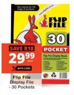 Checkers Fip File Display Book offer