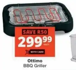 Checkers Ottimo BBQ Griller offer