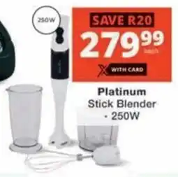 Checkers Platinum Stick Blender offer