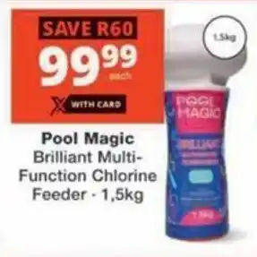 Checkers Pool Magic Brilliant Multi-Function Chlorine Feeder offer