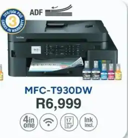 Computer Mania Brother MFC-T930DW Ink Tank Printer offer