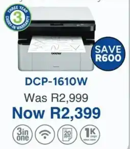 Computer Mania Brother Black and White Laser Printer offer