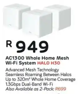 Computer Mania Mercusys AC1300 Whole Home Mesh Wi-Fi System offer
