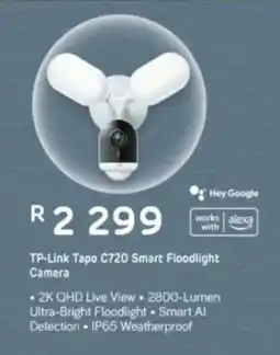 Computer Mania TP-Link Tapo C720 Smart Floodlight Camera offer