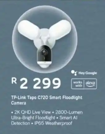 Computer Mania TP-Link Tapo C720 Smart Floodlight Camera offer