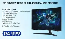 Computer Mania Samsung 32" Odyssey G55C QHD Curved Gaming Monitor offer