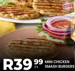 Take 'n Pay Mini Chicken Smash Burgers offer