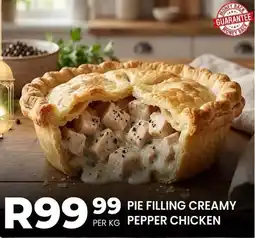 Take 'n Pay Pie Filling Creamy Pepper Chicken offer