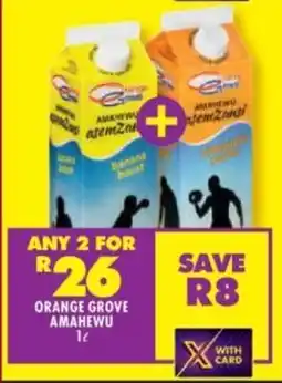 Shoprite Orange grove amahewu offer