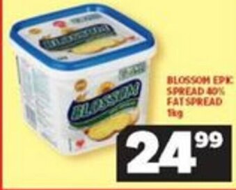 Usave Blossom Epic Spread 40% Fat Spread 1kg offer