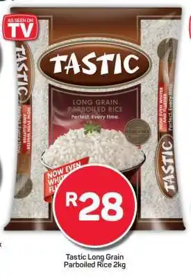 Pick n Pay Tastic Long Grain Parboiled Rice-2kg offer