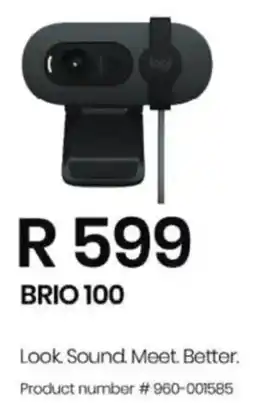 Computer Mania Logitech BRIO 100 offer