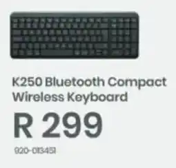 Computer Mania Logitech K250 Bluetooth Compact Wireless Keyboard offer