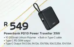 Computer Mania RED-E Powerbank PD10 Power Traveller 35W offer