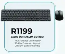 Computer Mania Rapoo 9350S Ultraslim Combo offer