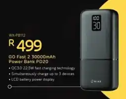 Computer Mania Winx GO Fast 2 30000mAh Power Bank PD20 offer