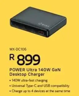 Computer Mania Winx Power Ultra 140W GaN Desktop Charger offer