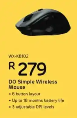 Computer Mania Winx DO Simple Wireless Mouse offer
